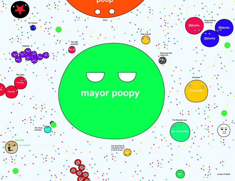 Agar.io online gra zręcznościowa na PC