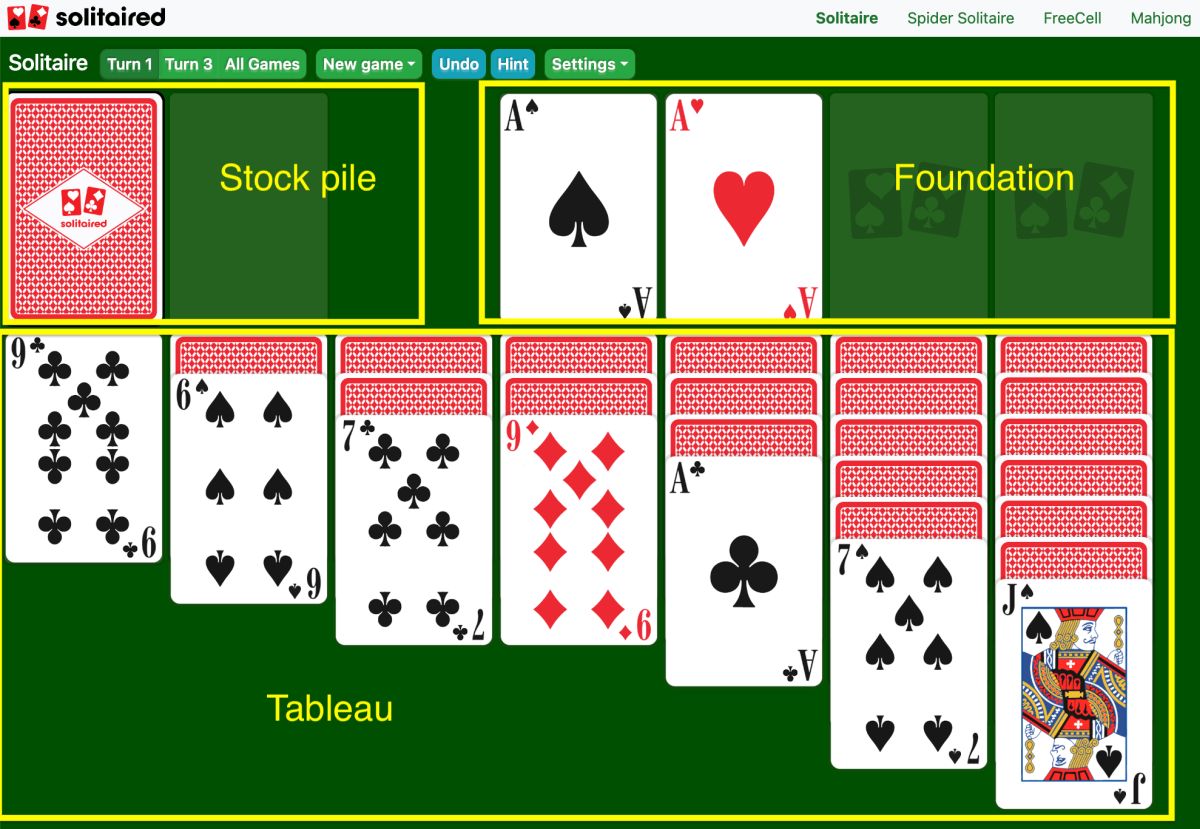 Solitaire gra karciana online za darmo na PC