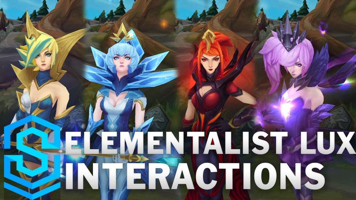 League of Legends Lux Elementalist skin trailer opinie