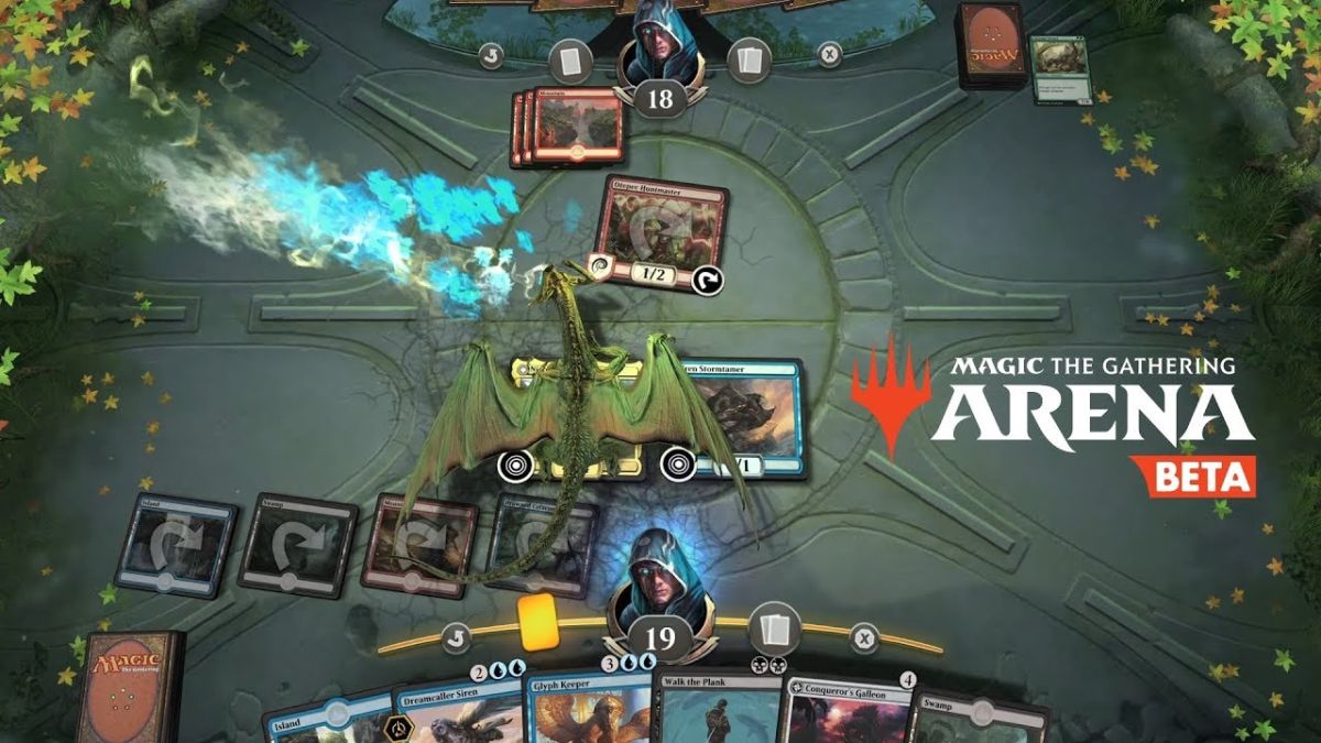 Magic: The Gathering Arena gra karcianka grafika 2D fantasy na PC