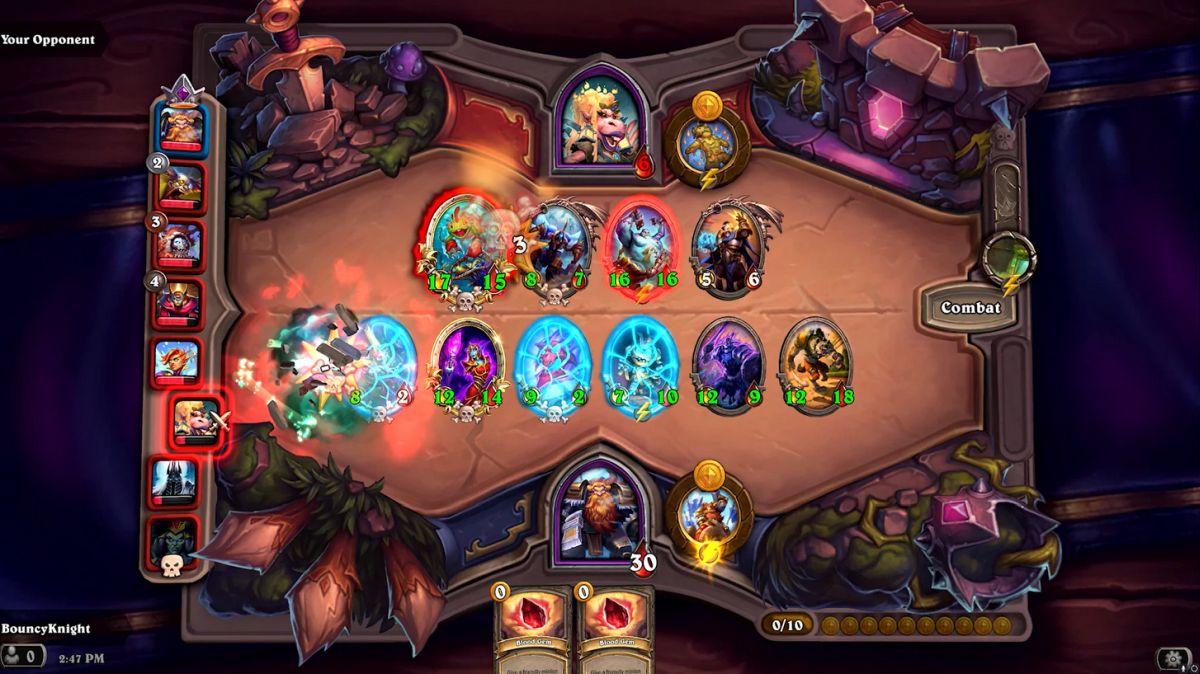 Hearthstone fantasy karcianka 2D na PC za darmo Blizzard