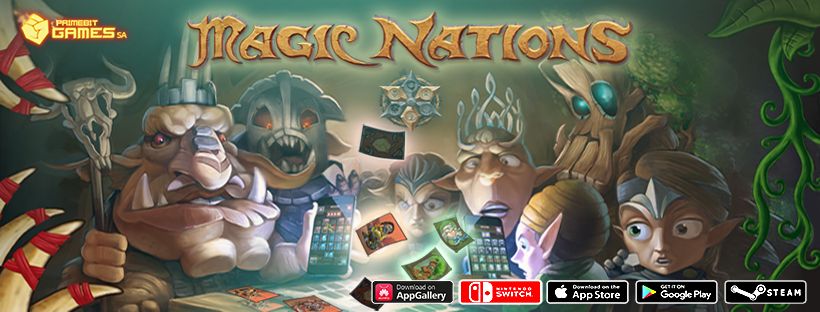 Magic Nations gra fantasy karciana na PC grafika 2D Steam