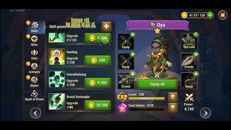 Hero Wars gra na androida fantasy MMORPG idle