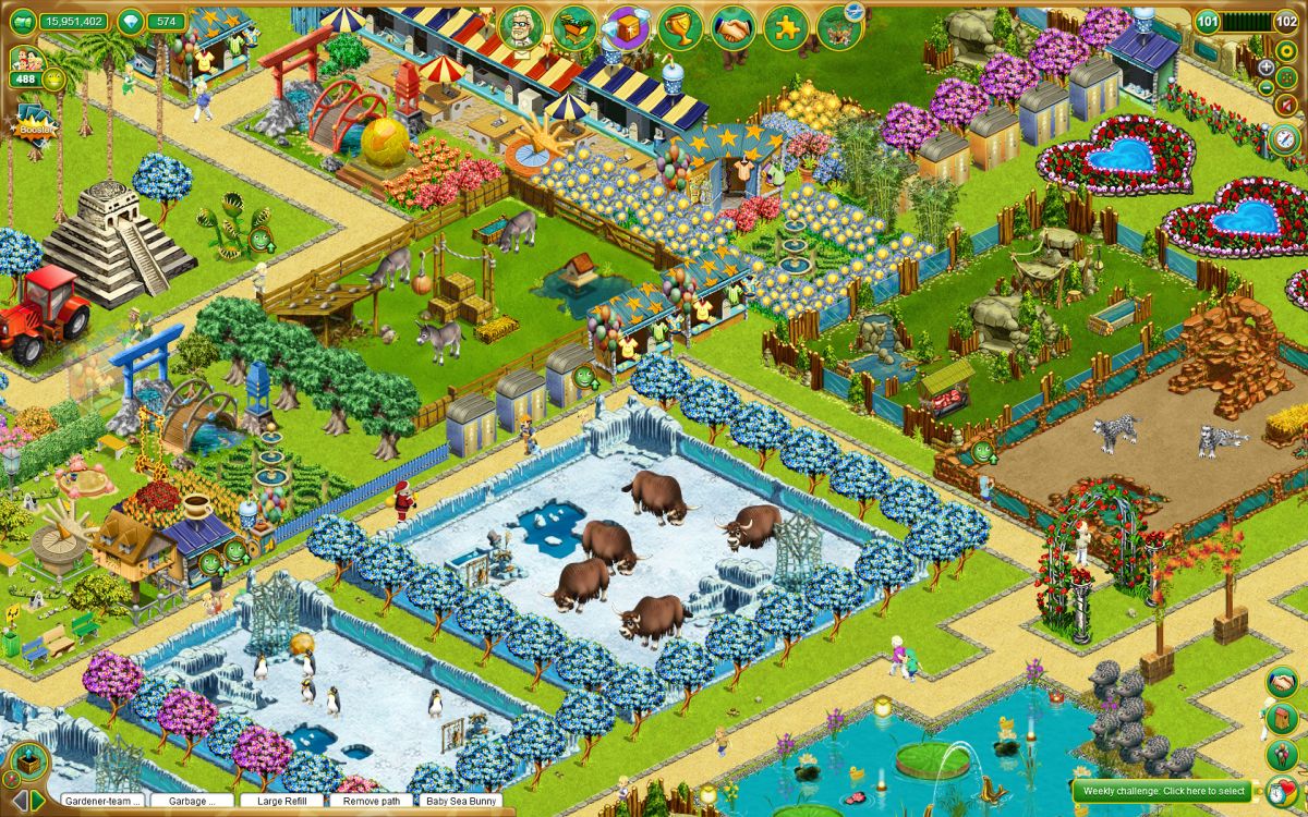 My Free Zoo rozwój zoo gra farma na PC