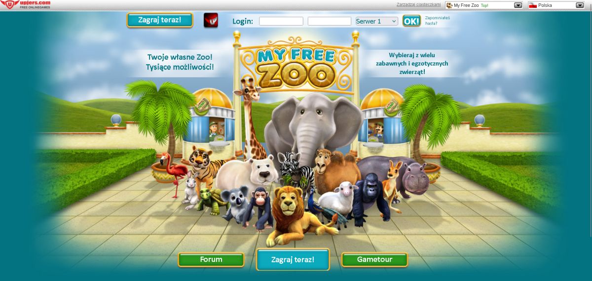 My Free Zoo przeglądarkowa gra farma online na PC