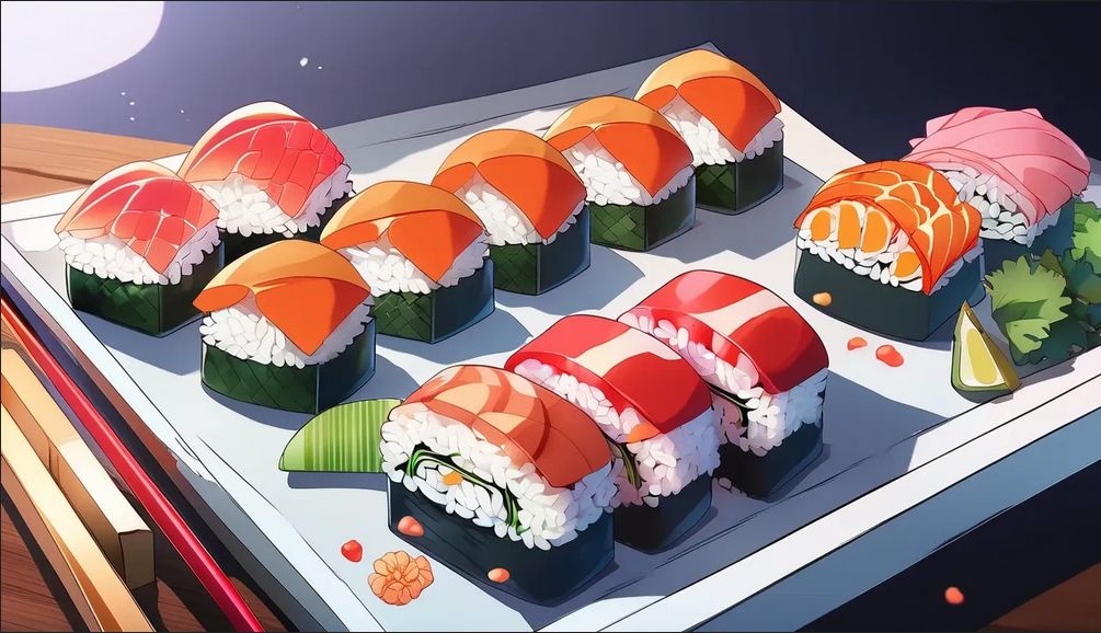 Gra sushi na PC zręcznościowa zabawa