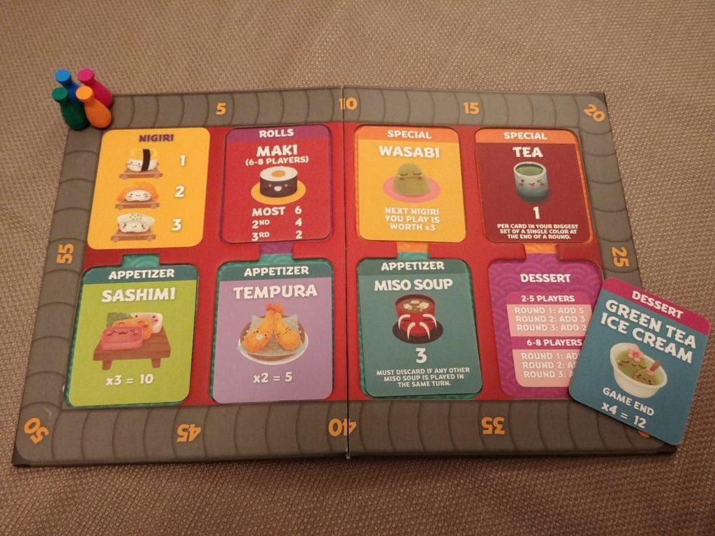 Sushi Go gra płanszowa po polsku