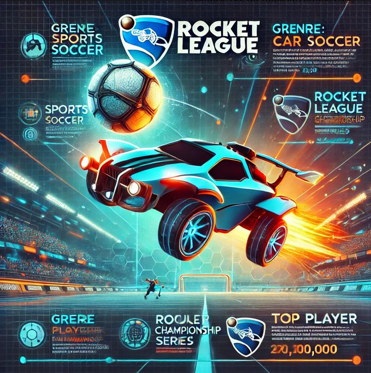 Rocket League top esport game online