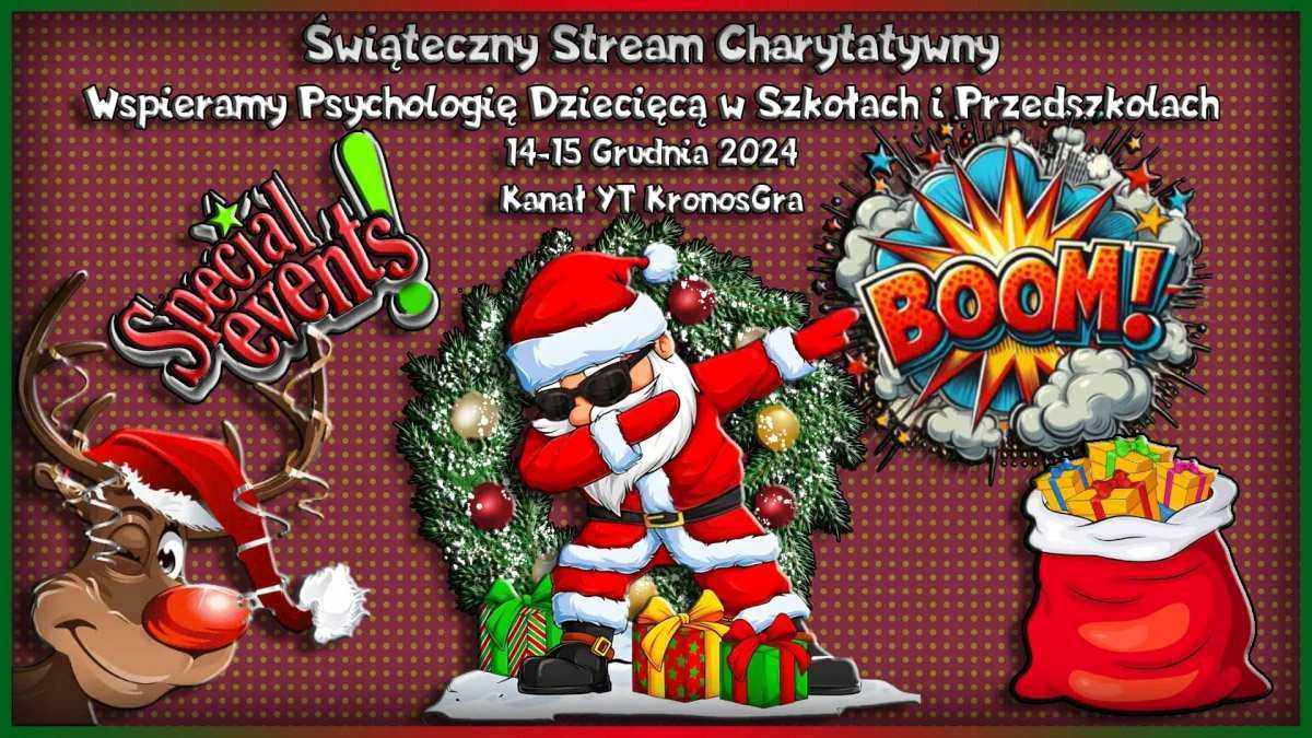 Świąteczny Stream Charytatywny Kronos gra Fishing Planet ETS2