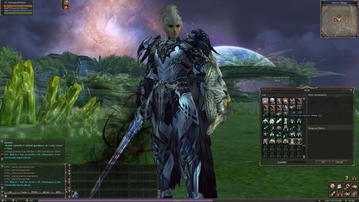 Lineage 2 po polsku detali update SOTK