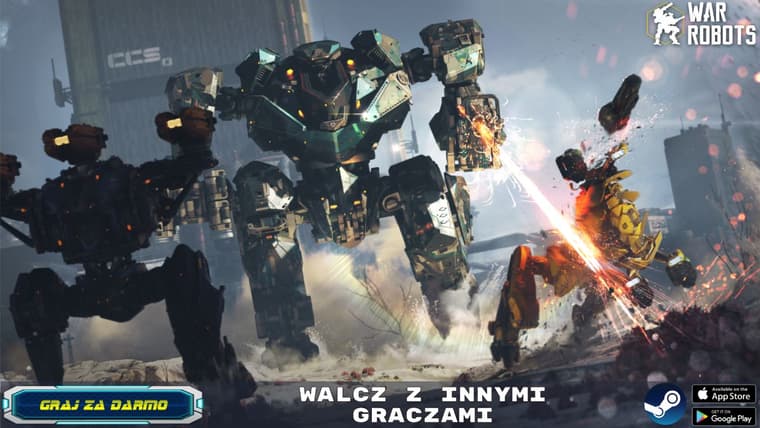 War Robots: gra bitwy mechów, taktyka, drużyny, personalizacja