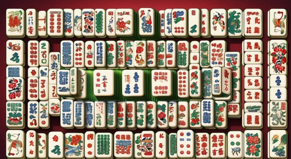 Pasjans Mahjong graj online za darmo