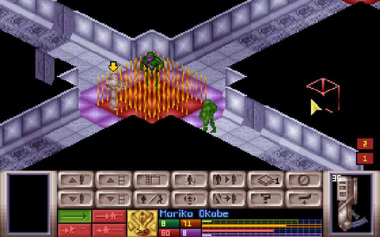 UFO Enemy Unknown retro gra strategia na peceta