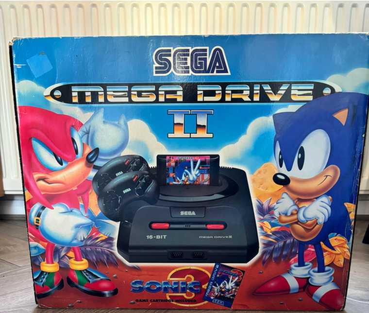 Sega Meda Drive Sonic gry elektroniczne