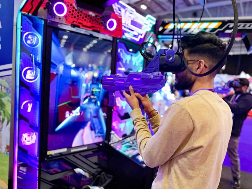 Arcade automaty do gry VR