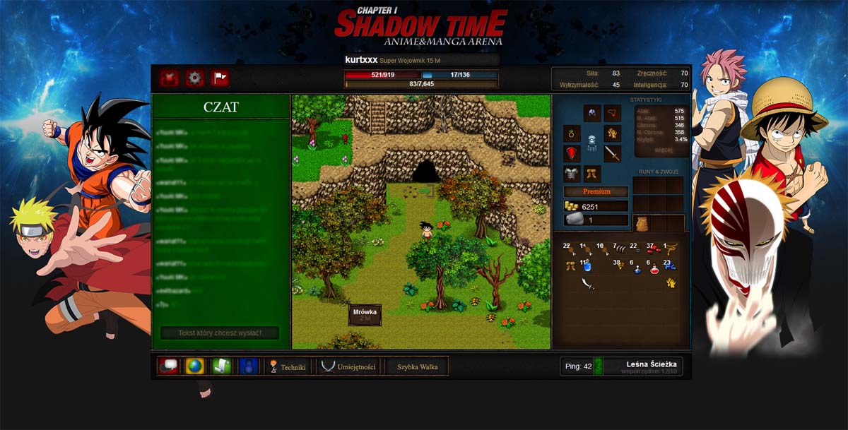 Portal MMO Shadow Time gry indie po polsku online