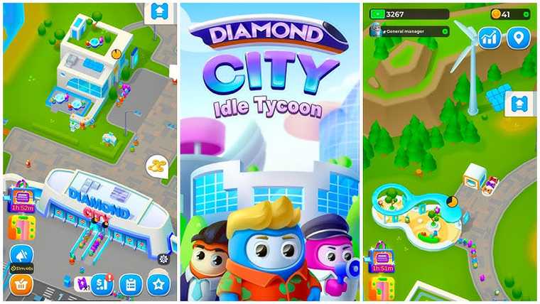 Diamond City gra budowa miasta online