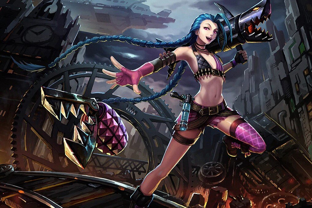 League of Legends gra dla dwoch osób - JINX