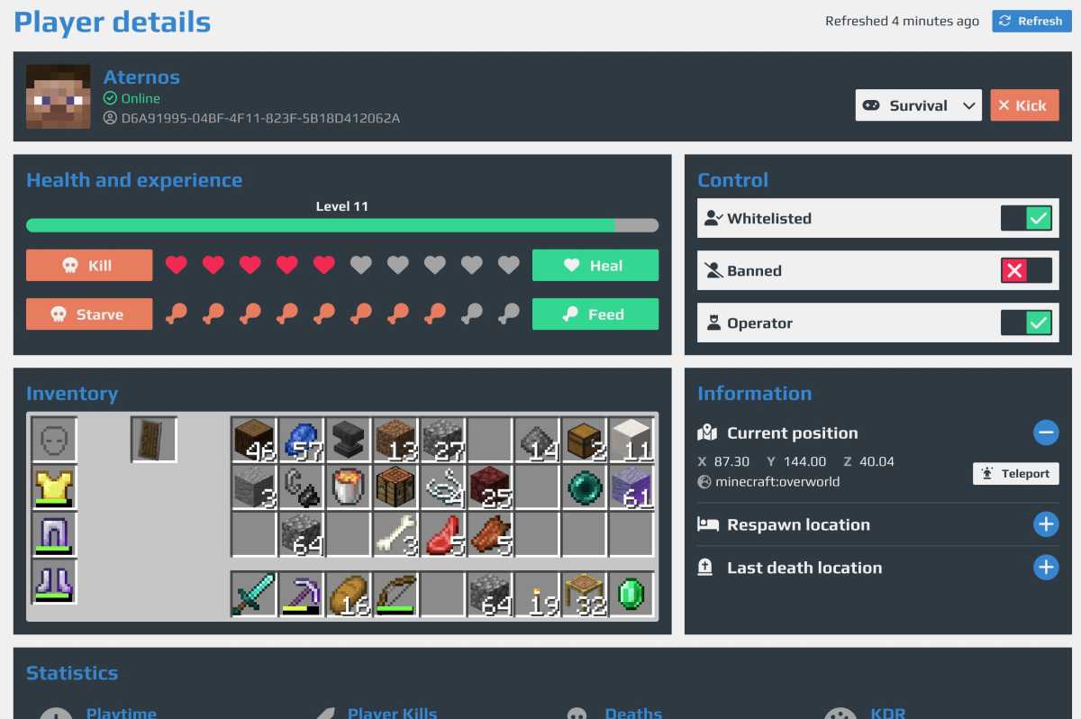 Aternos najlepszy hosting minecraft server
