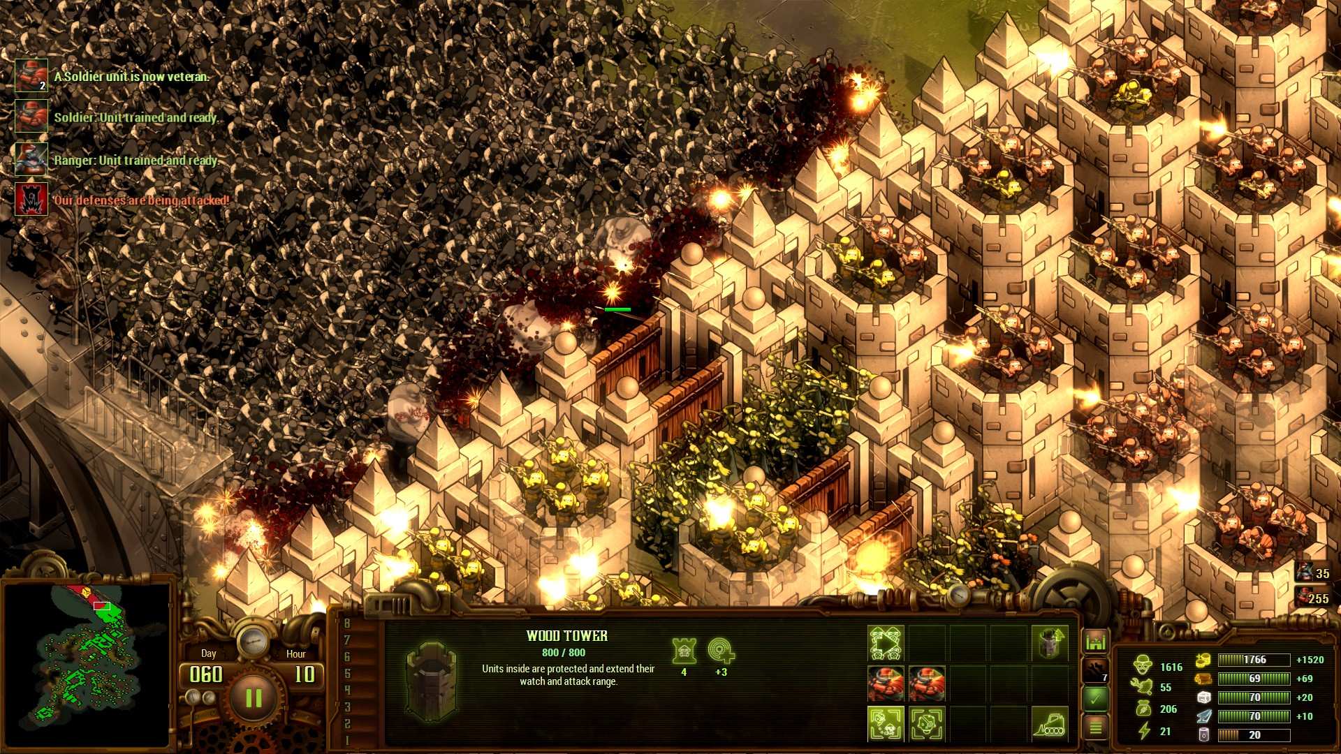 Gry tower defense - They Are Billions – RTS steampunk zombie