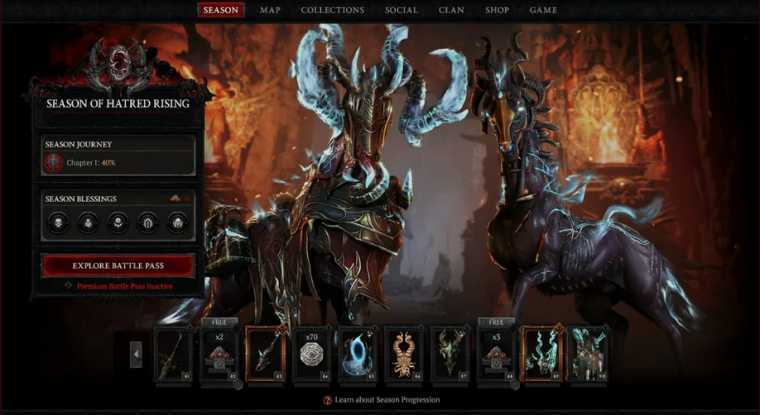 Diablo 4 Season Pass nagrody jak dostać