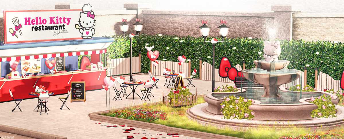 Gra Second Life urodziny Hello Kitty