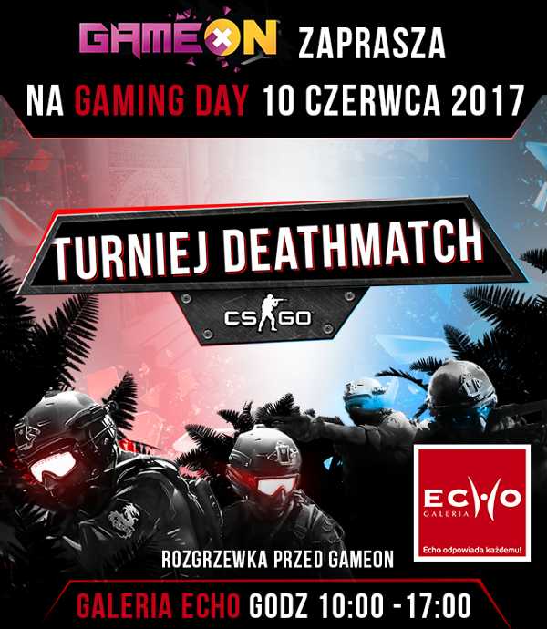 GameOn Gaming Day CS GO e-sport turniej