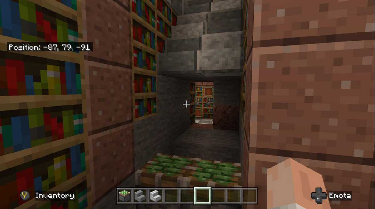 Domek Minecraft secret roomes