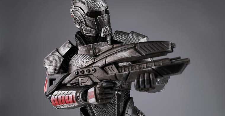 Mass Effect gra sci-fi RPG druk 3D