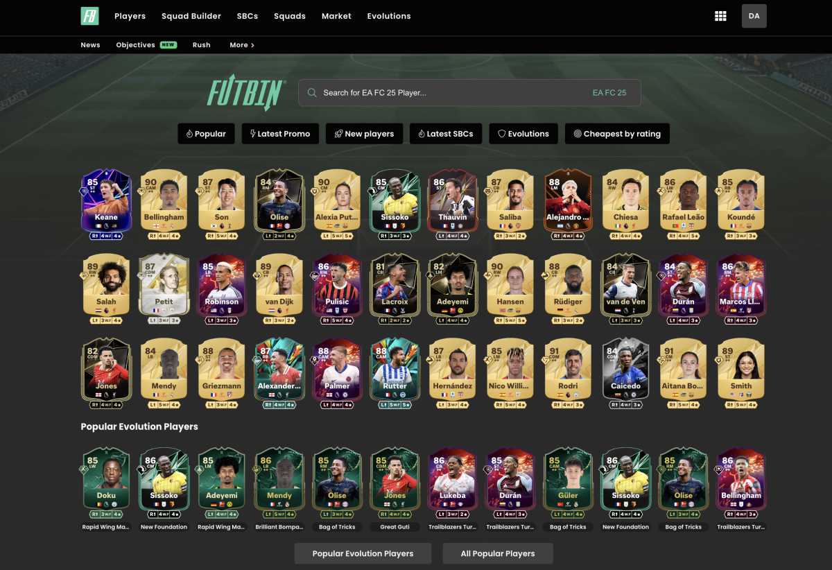 FUT web app po polsku