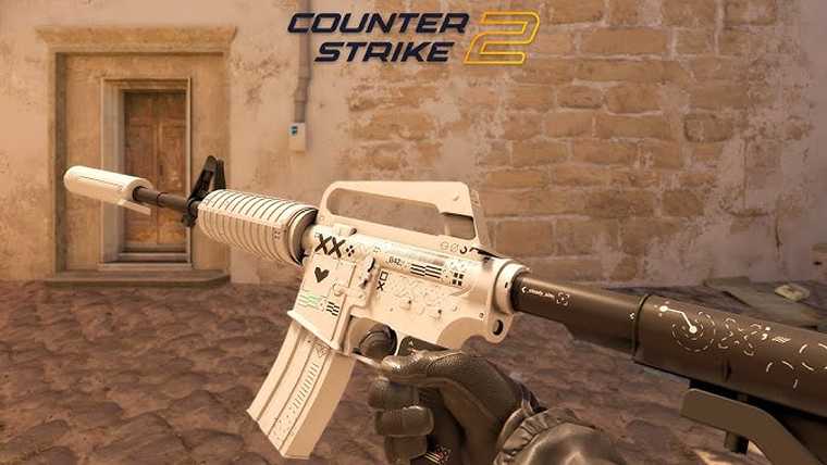 Counter Strike 2 broń M4A1-S skin Printstream