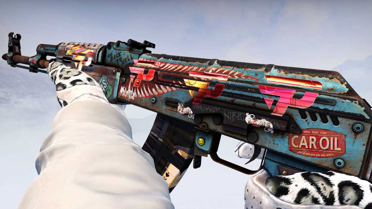 AK-47 Rat Rod CS2 naklejki