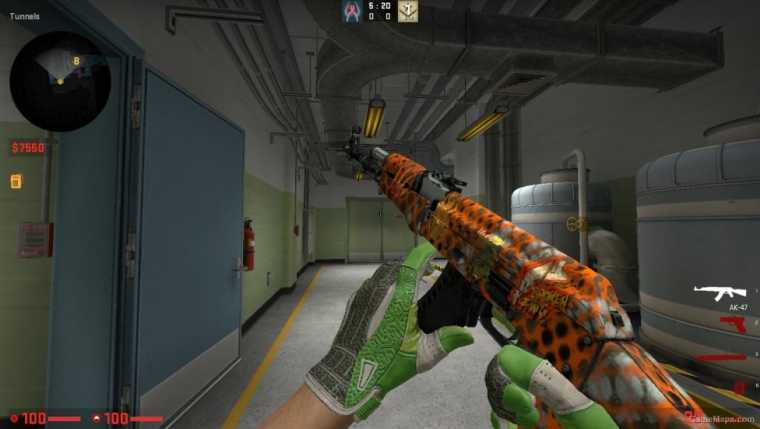Counter Strike skórki AK-47 Safety Net