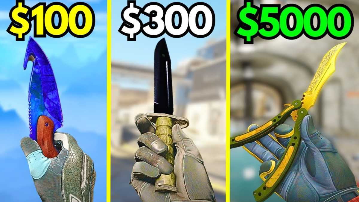 Counter Strike 2 najlepsze skórki na noże
