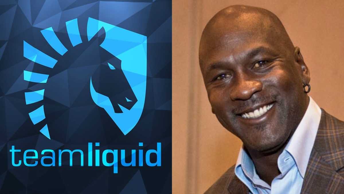 Michael Jordan Team Liquid e-sport DOTA 2