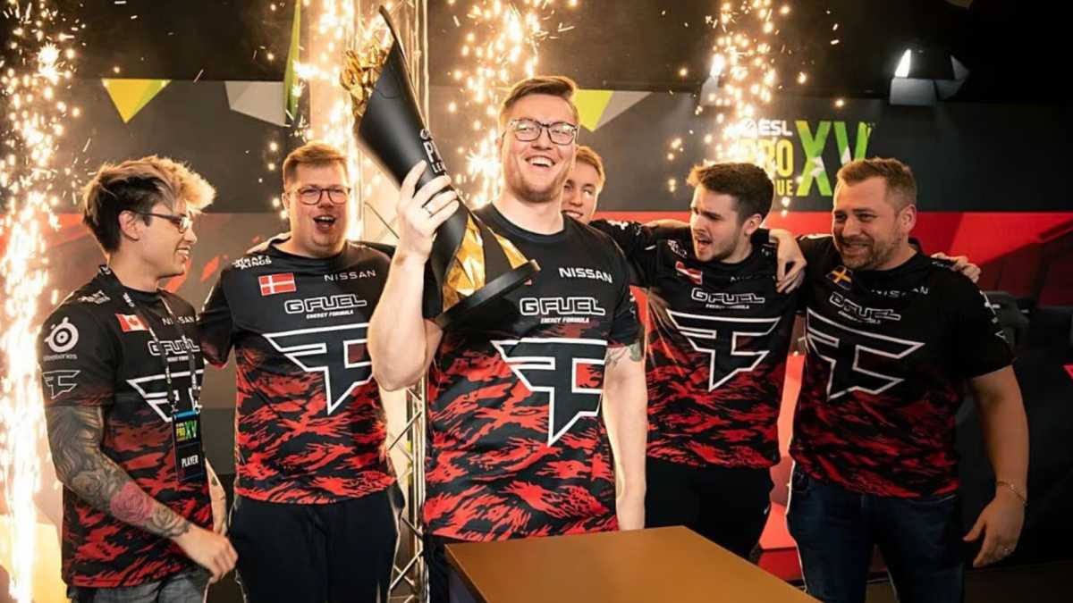 Drużyny e-sport gry wideo na PC