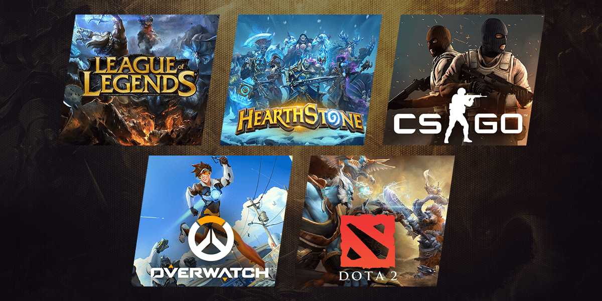 Najlepsze gry e-sport do zarabiania CS GO LoL