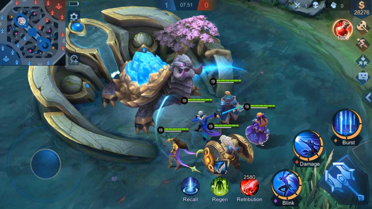 Mobile Legends Bang Bang esportowa gra MOBA na androida