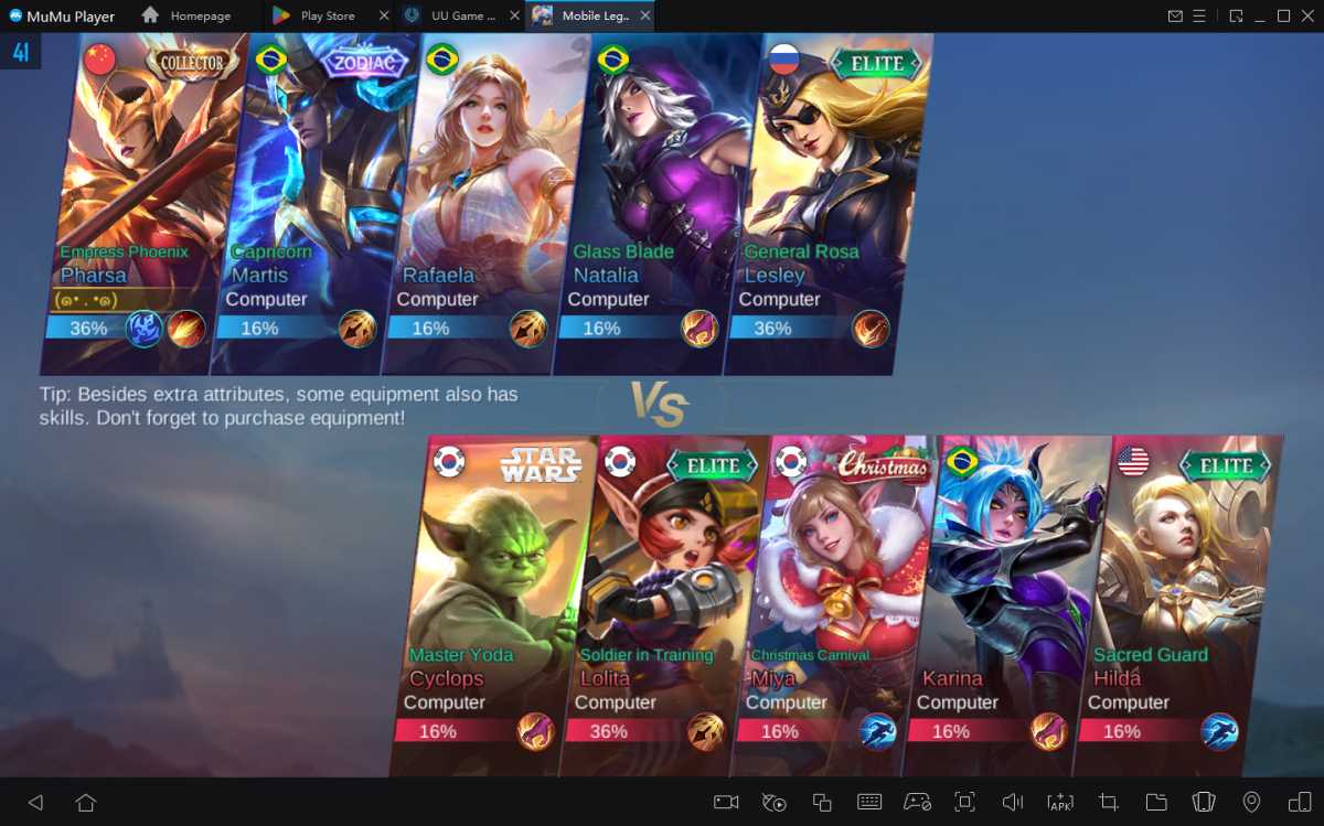 Mobile Legends Bang Bang klasy postaci tierlist PL