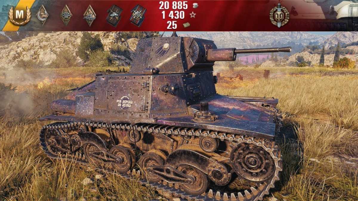 World of Tanks Carro Armato L6/40 czołgi Włochy