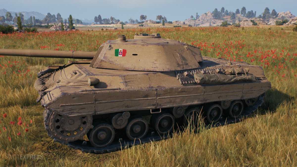 World of Tanks Ansaldo-Fiat P43 bis czołgi Włochy