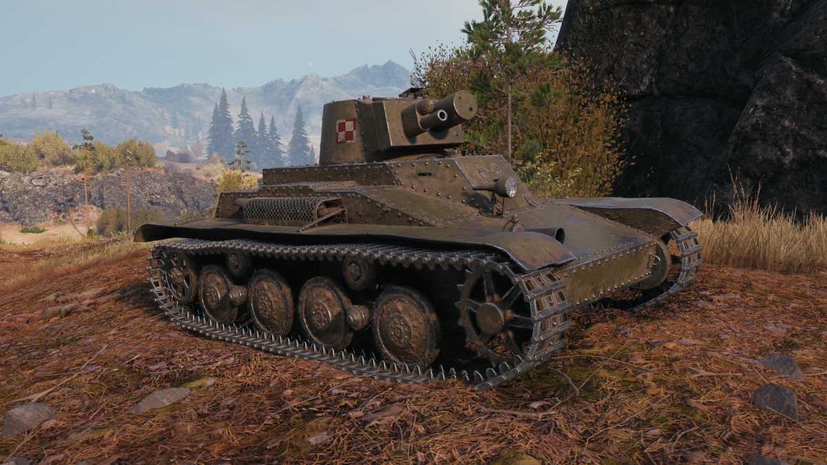 World of Tanks 4TP czołgi Polska