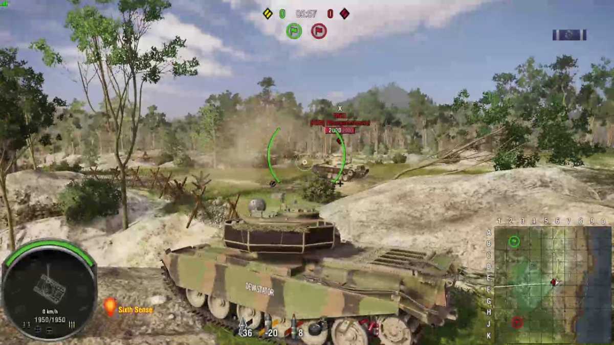 World of Tanks Caen 1944 sekrety mapy