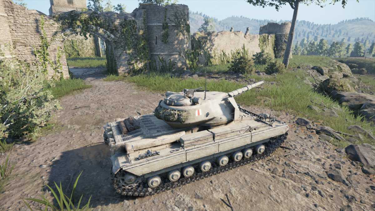 World of Tanks: Mercenaries idyliczna dolina mapy gry czołgi