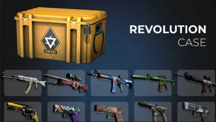 CS Global Offensive revolution case fajne skórki