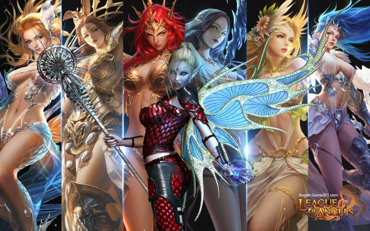 League of Angels historia serii gry idle