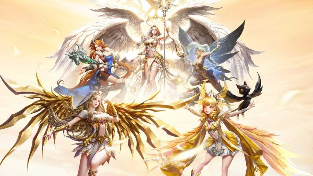 League of Angels Pact fajne gry idle MMORPG