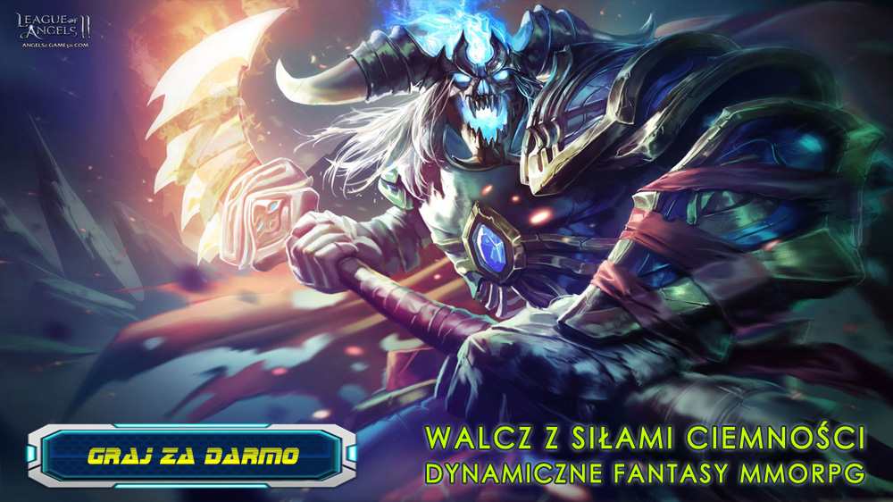 League of Angels - gra przeglądarkowa MMORPG walka z potworami