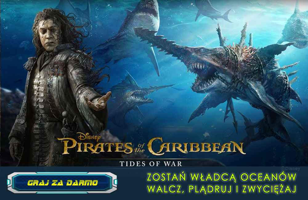 Pirates of the Caribbean - Epicka gra akcji o piratach i morskich bitwach