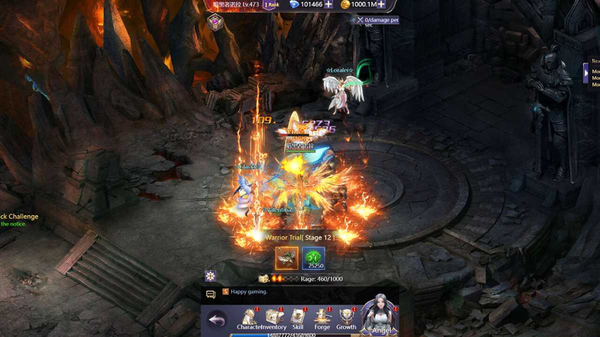League of Angels: Pact fajne gry idle fantasy MMORPG na android
